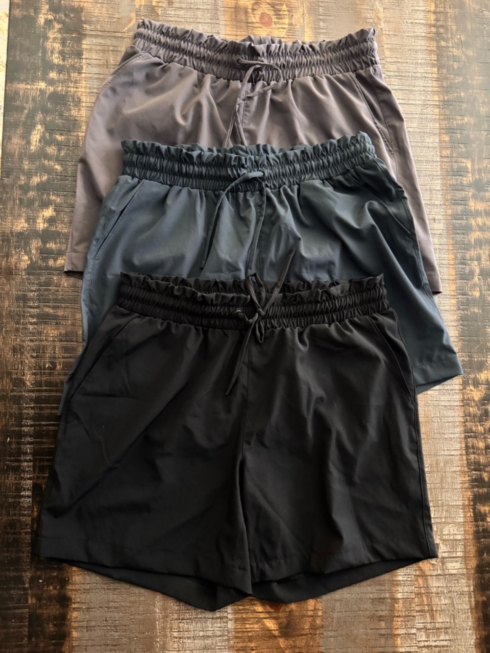Lot of 3 Mondetta Women's Moisture Wicking Woven Short with Pockets Size Small
